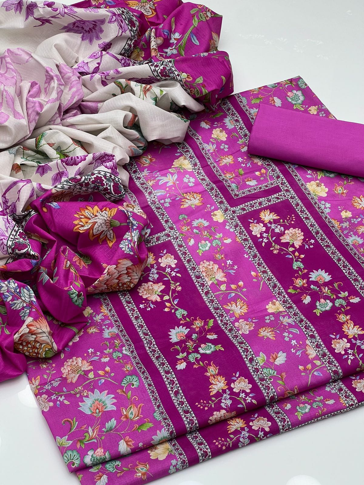GTM Lawn digital print 3 piece