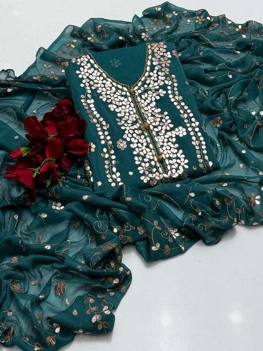 ہاتھ سے تیار کردہ پیسٹنگ 2 پی سی پریس گوٹا