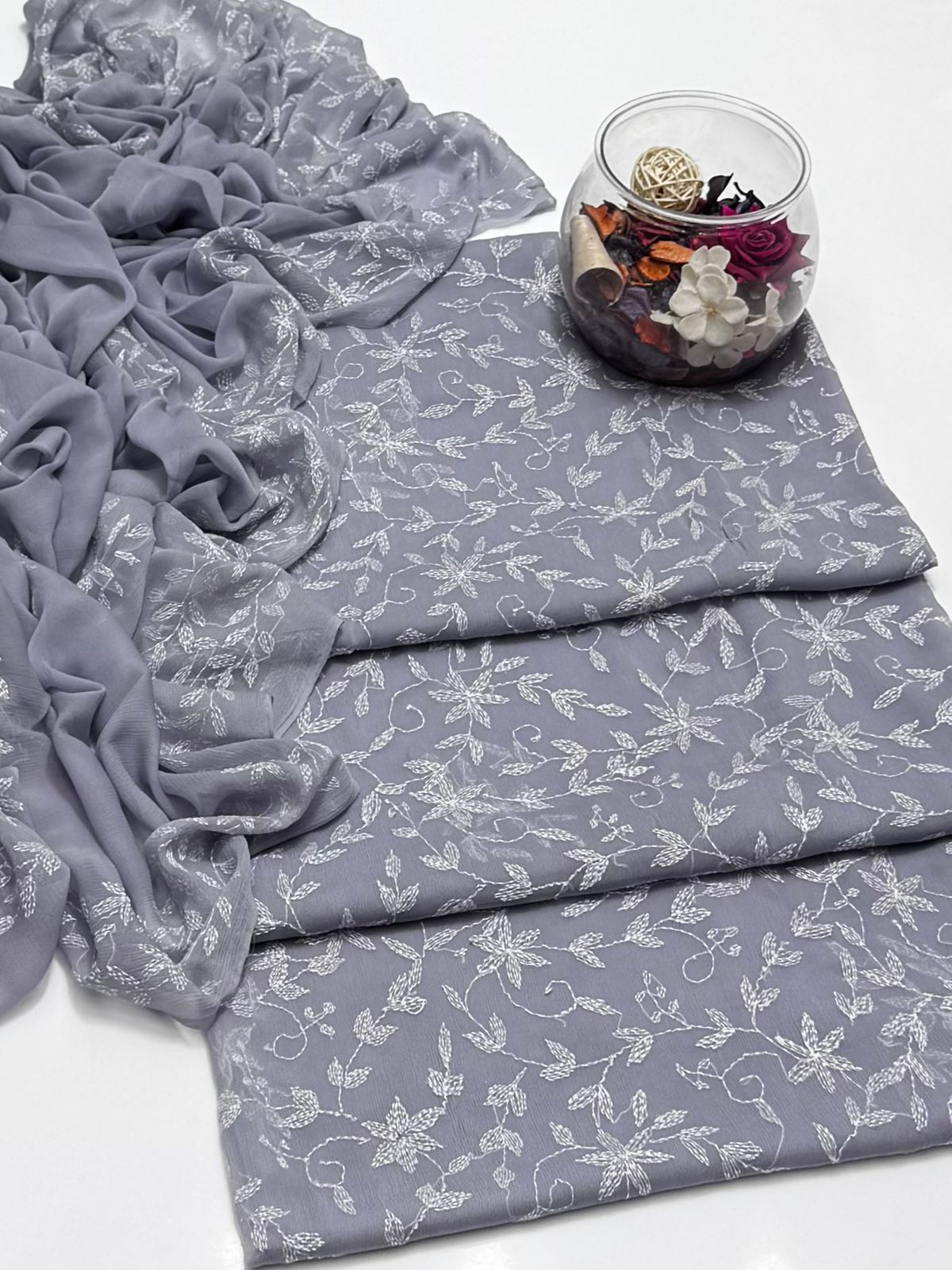 2 پی سی شفان ہاتھ سے تیار سپی جال ورک