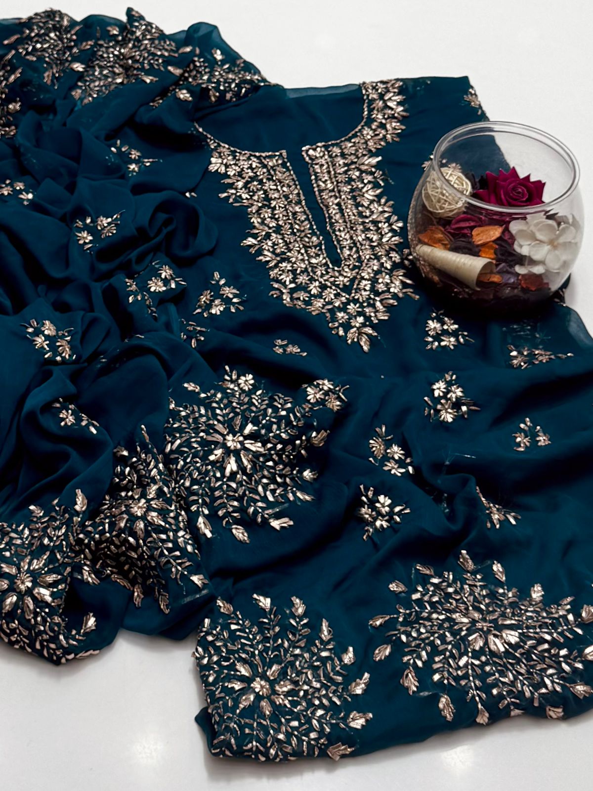 2 پی سی ہینڈ میڈ ماروری گوٹا