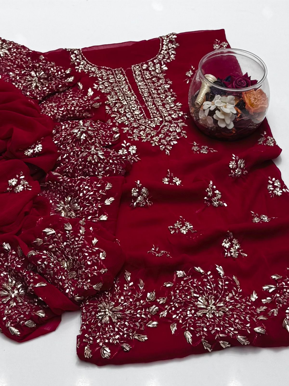 2 پی سی ہینڈ میڈ ماروری گوٹا