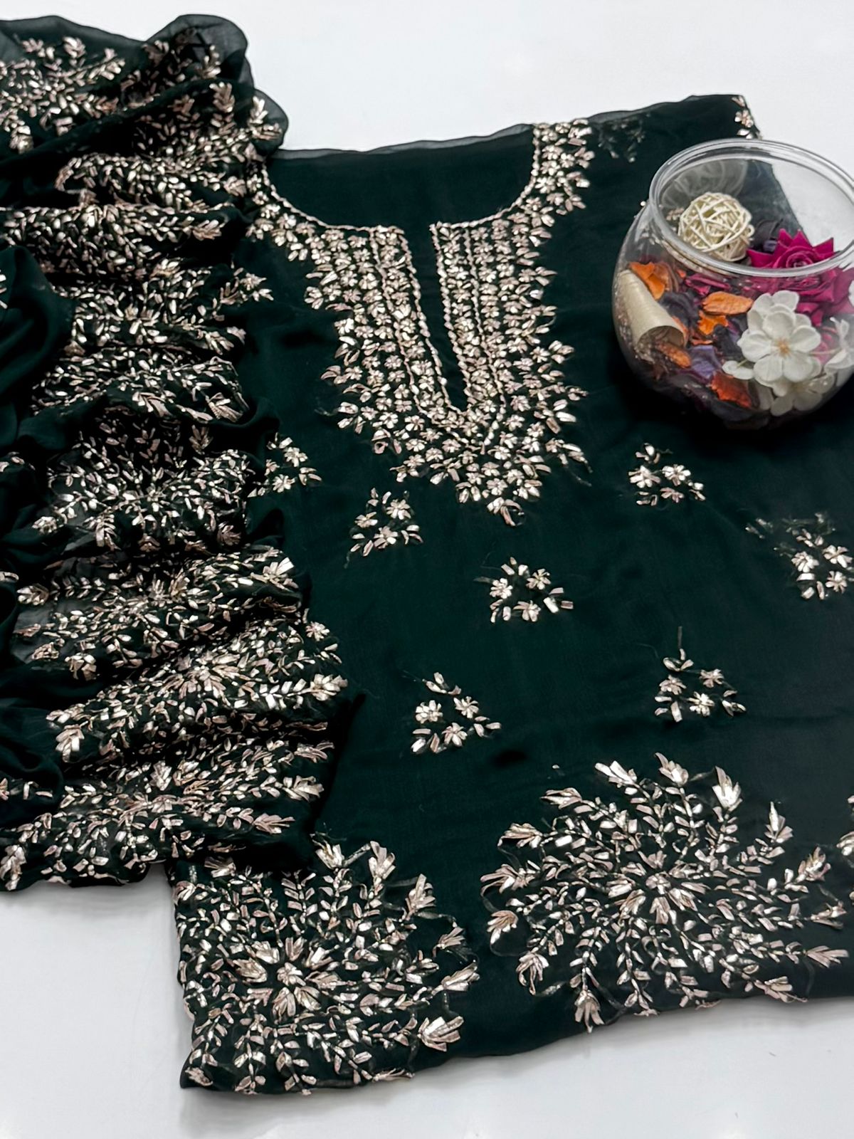 2 پی سی ہینڈ میڈ ماروری گوٹا