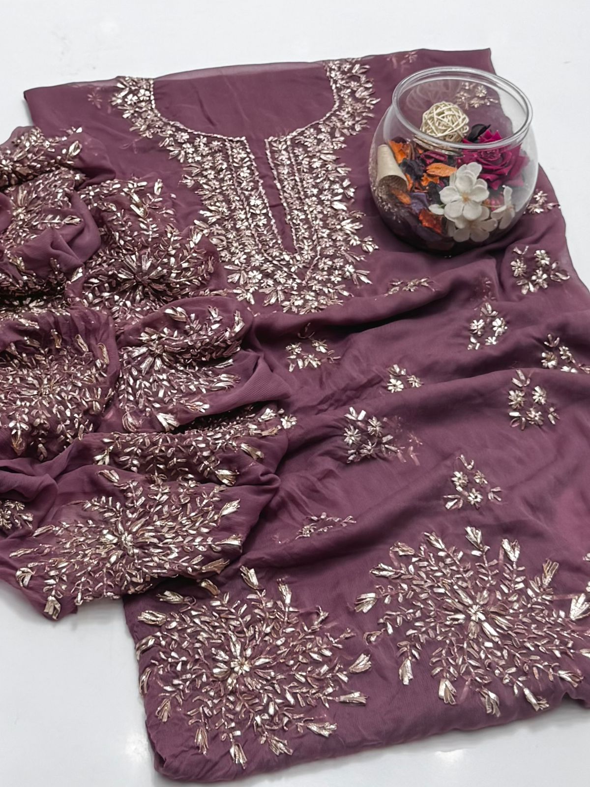 2 پی سی ہینڈ میڈ ماروری گوٹا