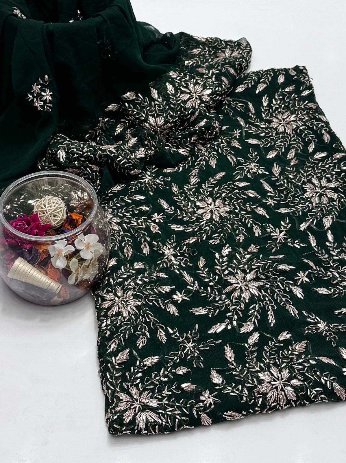 2 ٹکڑا شفان مروری نیا ڈیزائن