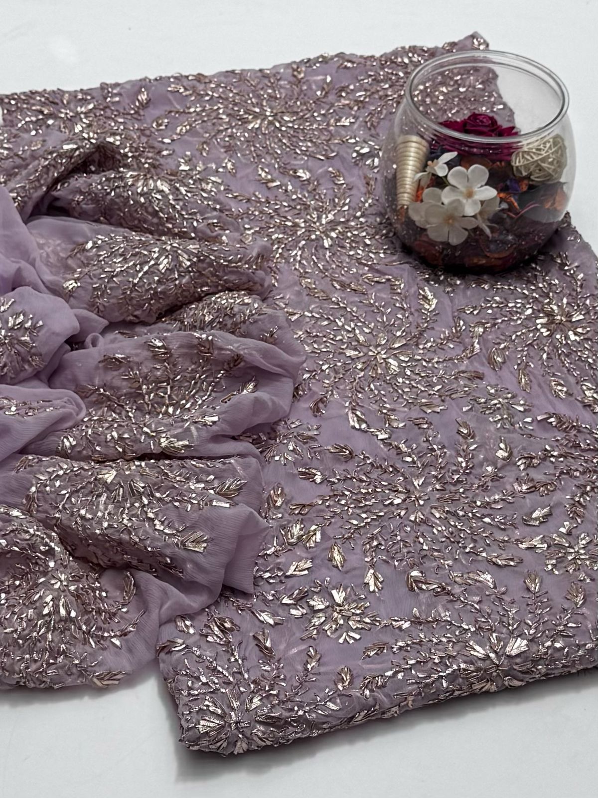 2 ٹکڑا شفان مروری نیا ڈیزائن