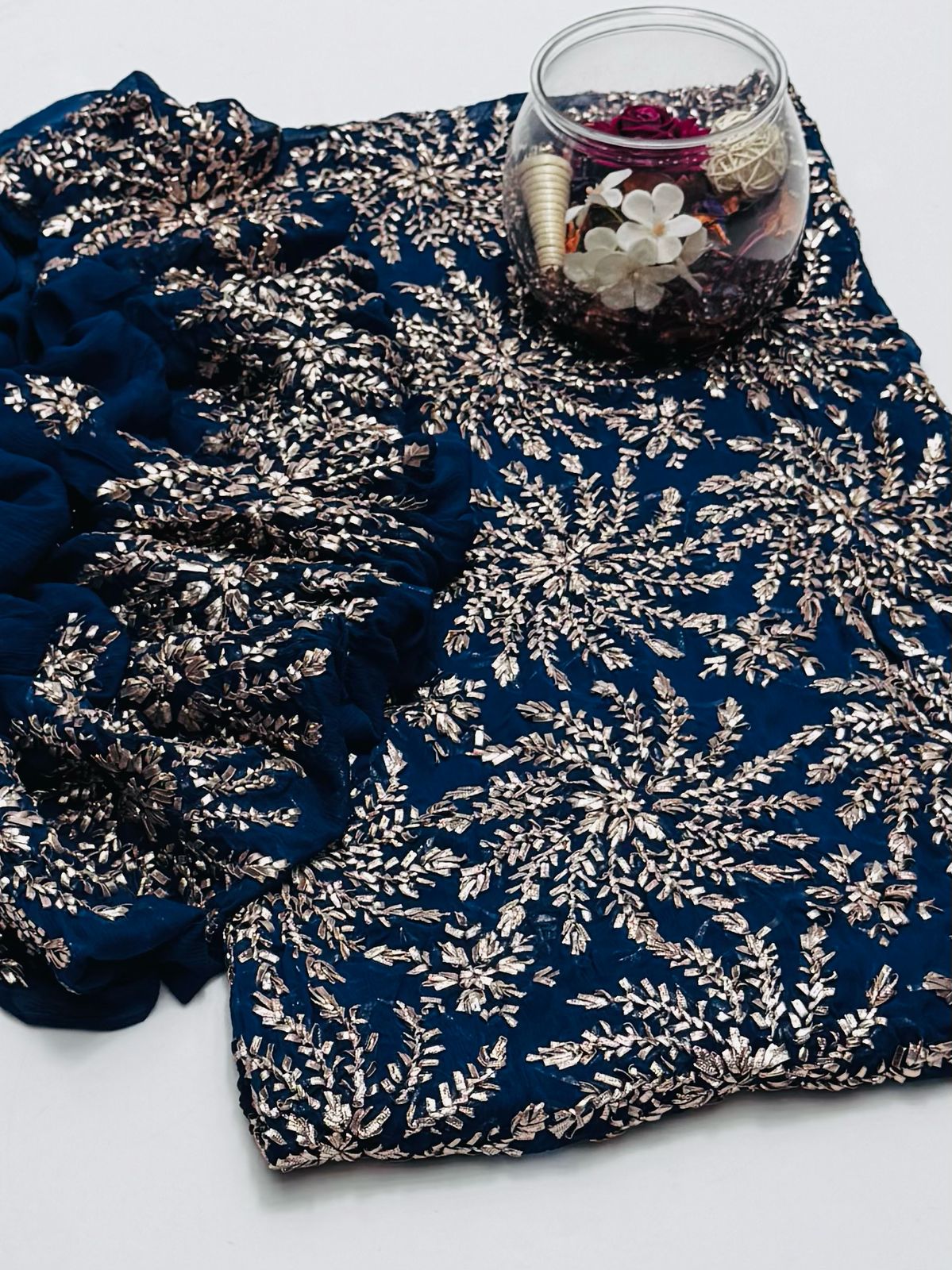 2 ٹکڑا شفان مروری نیا ڈیزائن