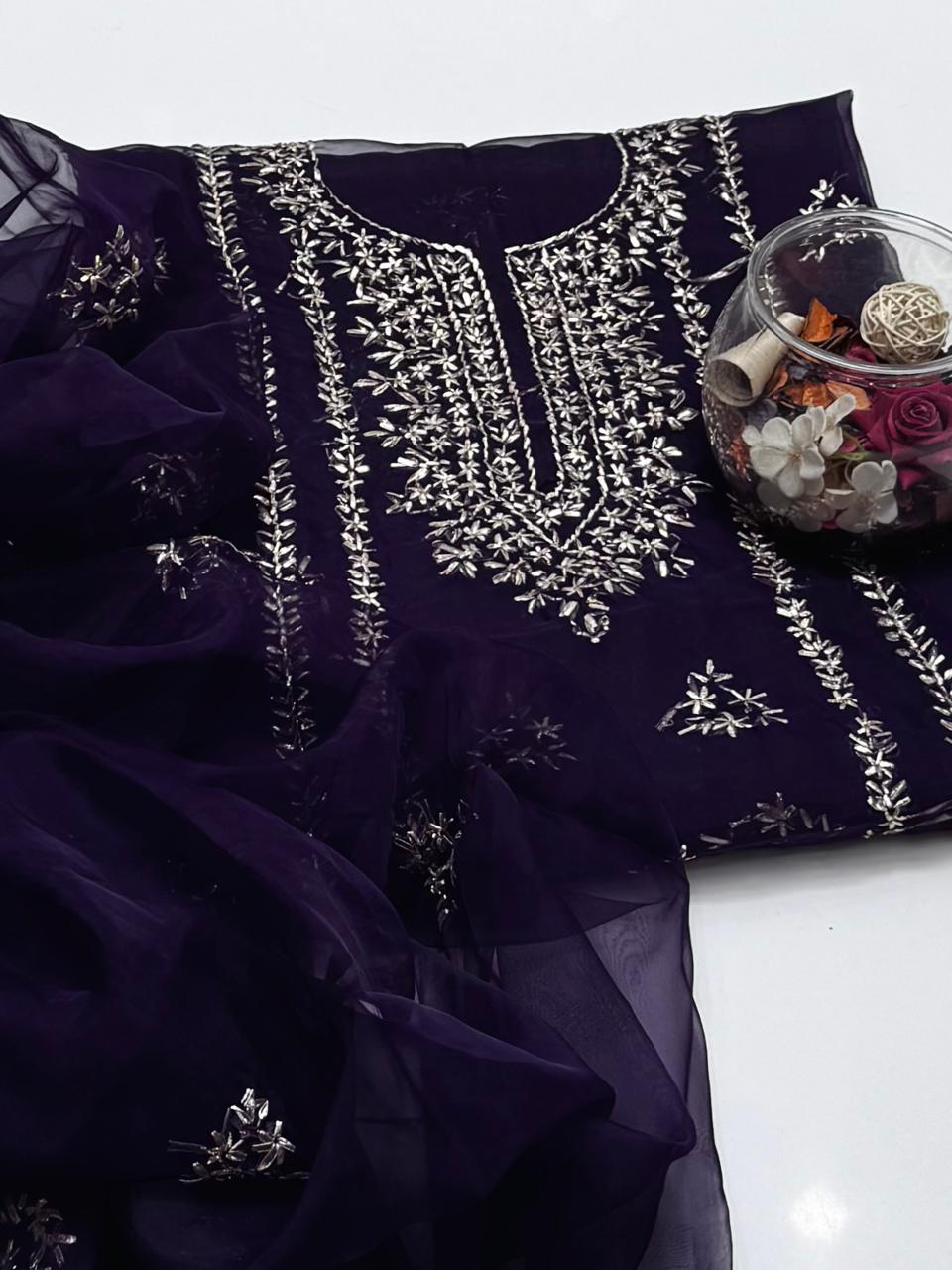 2 Piece Organza Gotta