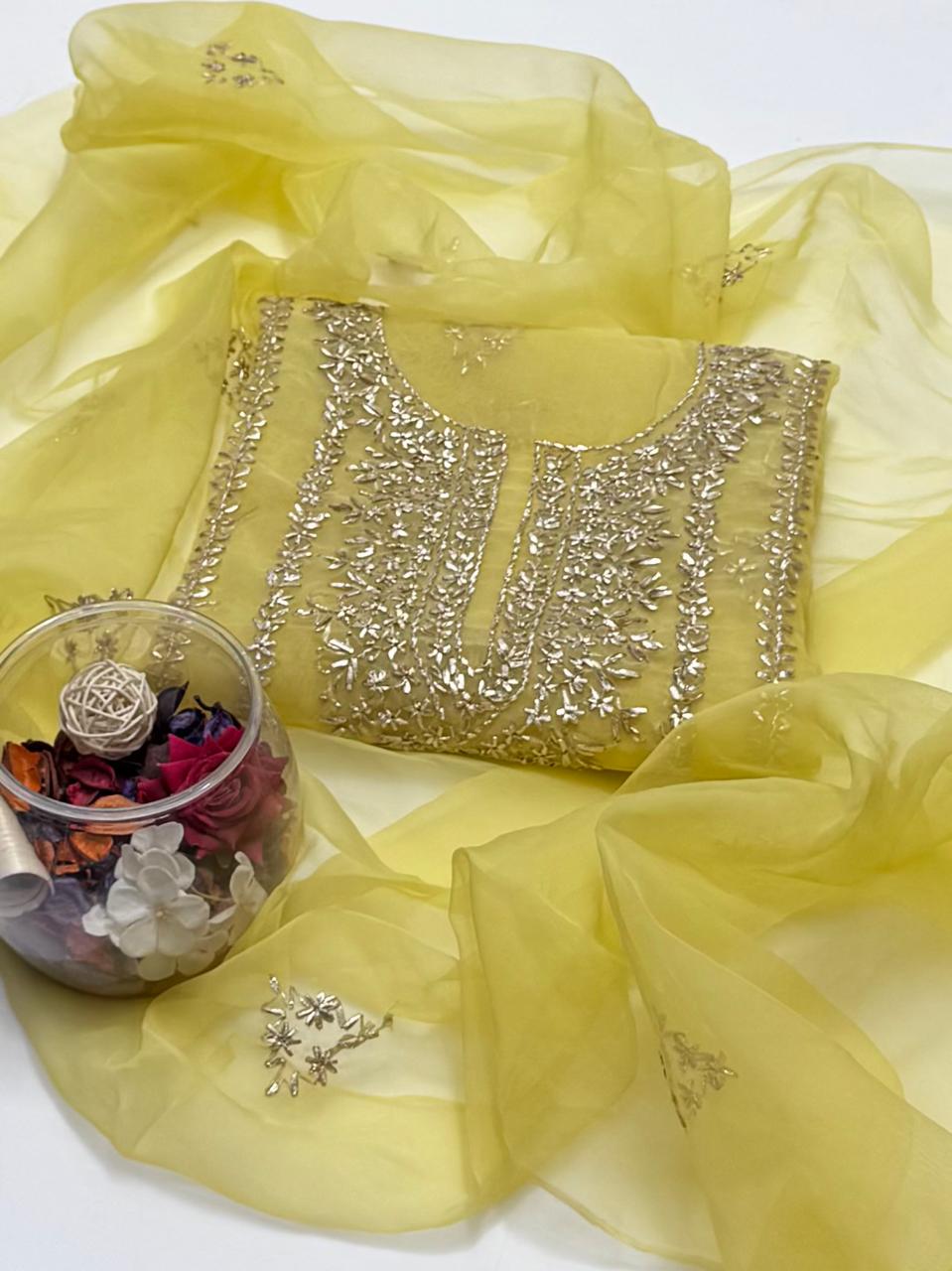 2 Piece Organza Gotta