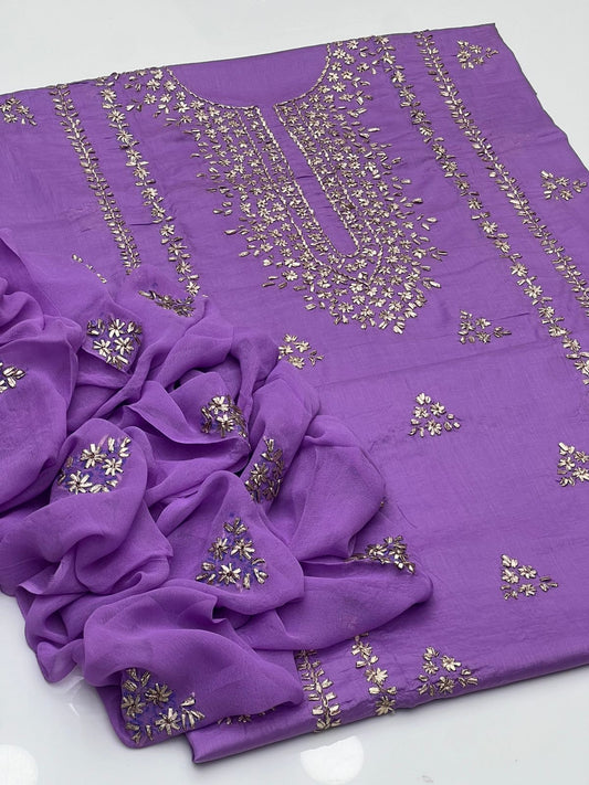 (D-781) 3 piece Lawn LCD gotta work