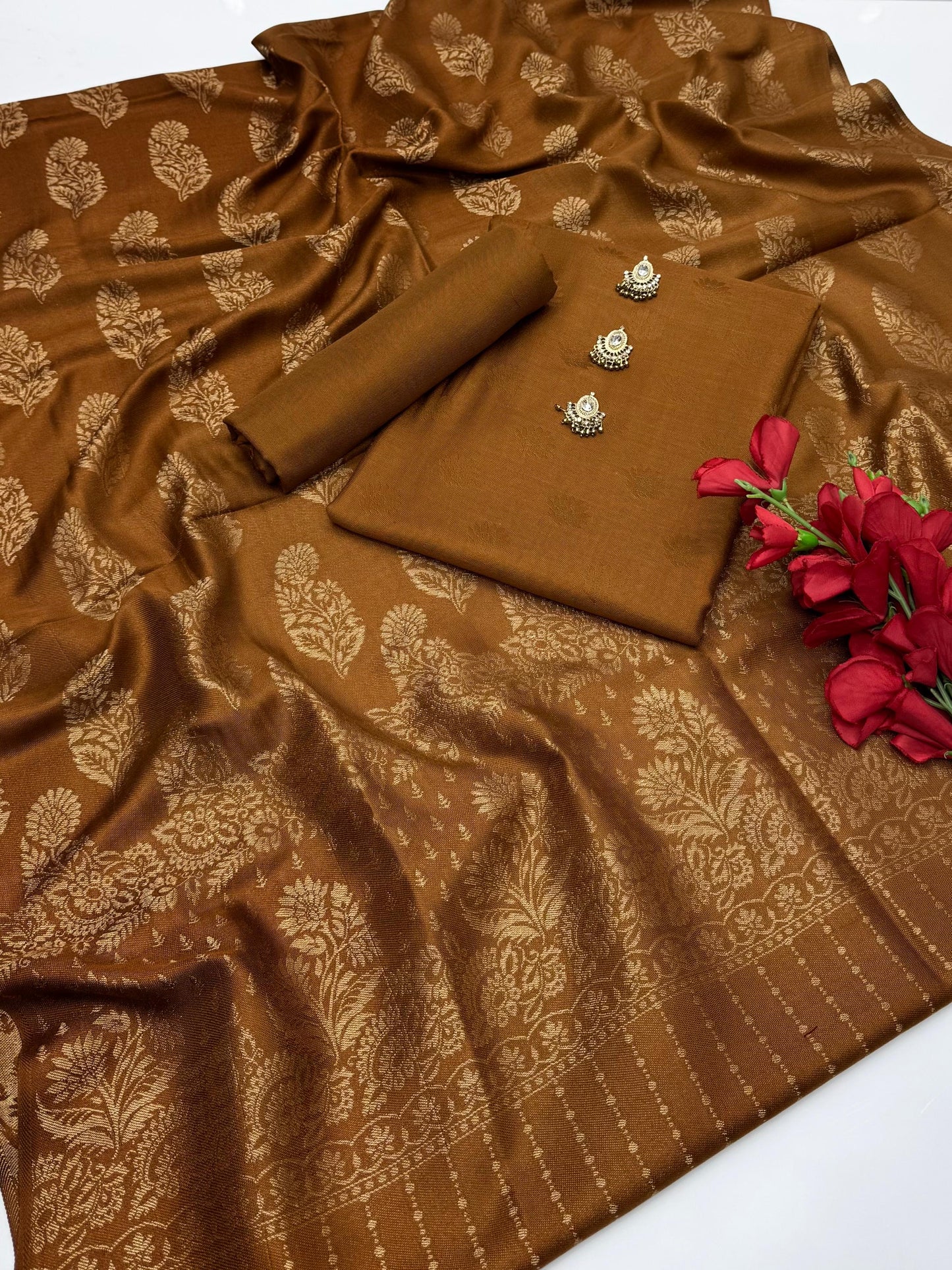 Pashmina jacquard 3 piece (Z - 657)