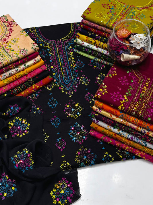 3 Pce Handmade Afgani seesha