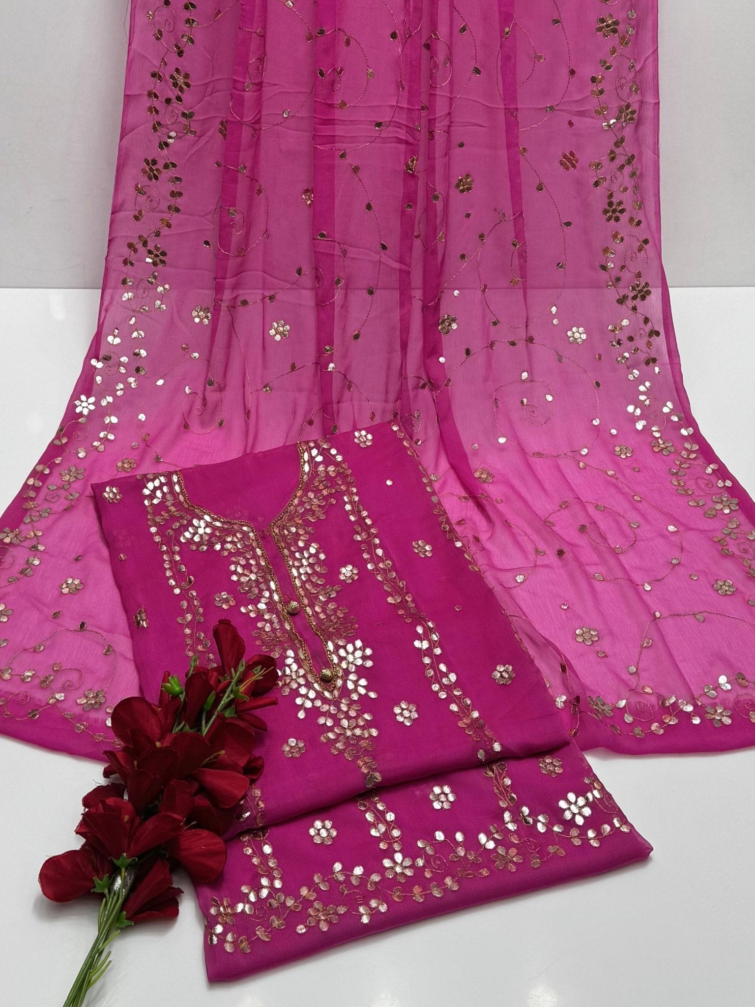 ہاتھ سے تیار کردہ پیسٹنگ 2 پی سی پریس گوٹا