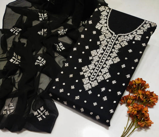 لان 3 Pce ہاتھ سے تیار سندھی آئینہ