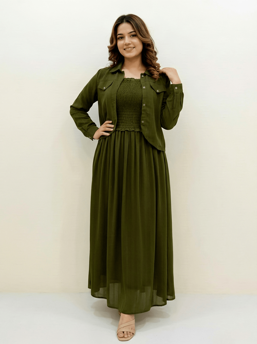 پشمینہ جیکورڈ 3 پیس (Z - 657)