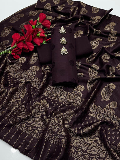 پشمینہ جیکورڈ 3 پیس (Z - 657)